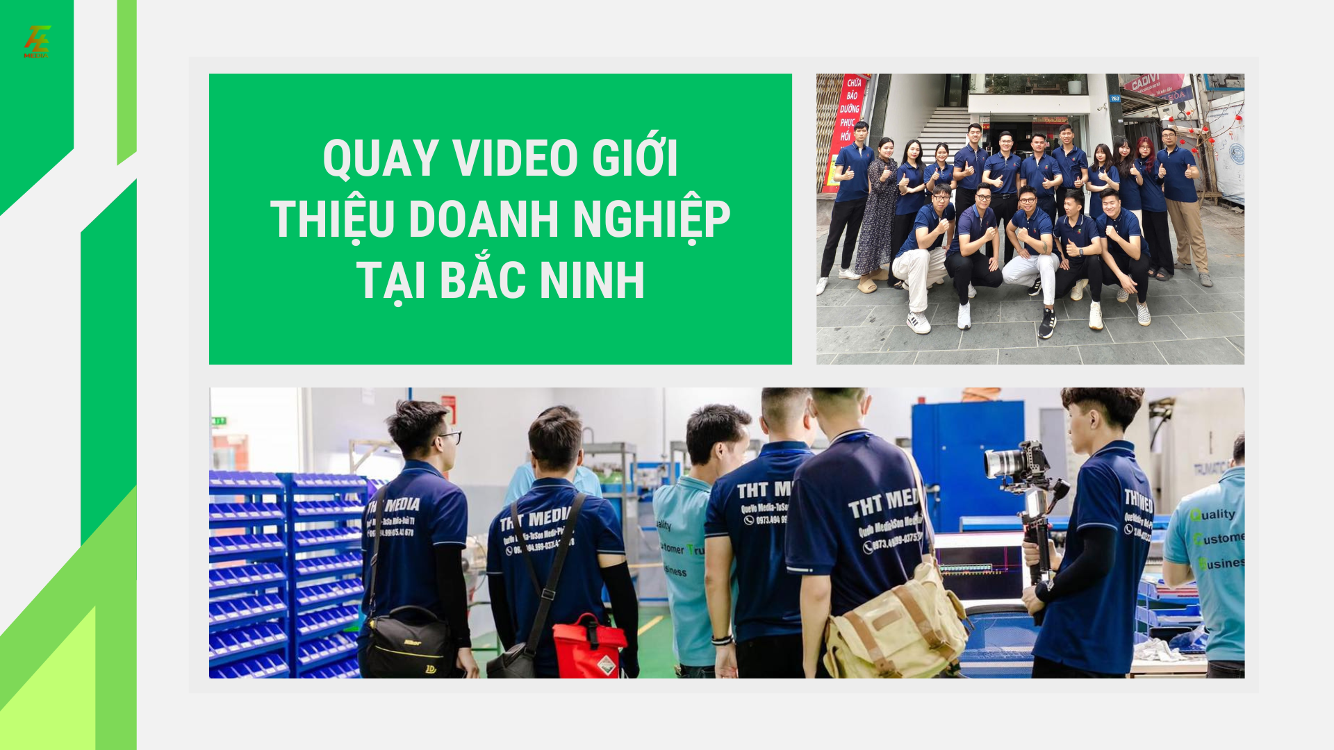 Quay video giới thiệu doanh nghiệp tại Hà Nội