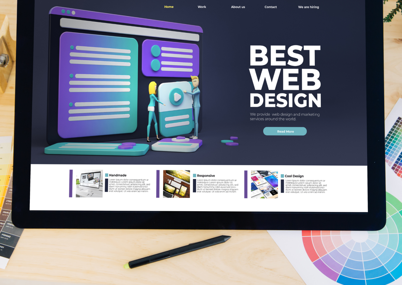 Ưu điểm khi thiết kế web trọn gói tại THT Media